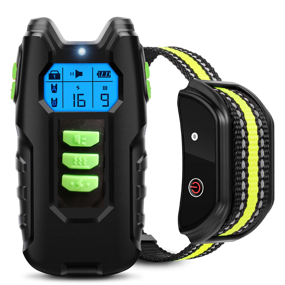 Dog Training Collar Compact Anti Barking Remote Control Stop Bark Waterproof