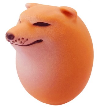 Dog egg decoration-hard version-1 piece